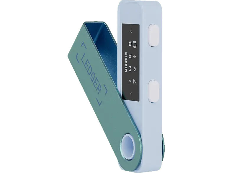 LedgeR Nano S Plus, Pastel Green Kryptospeicher