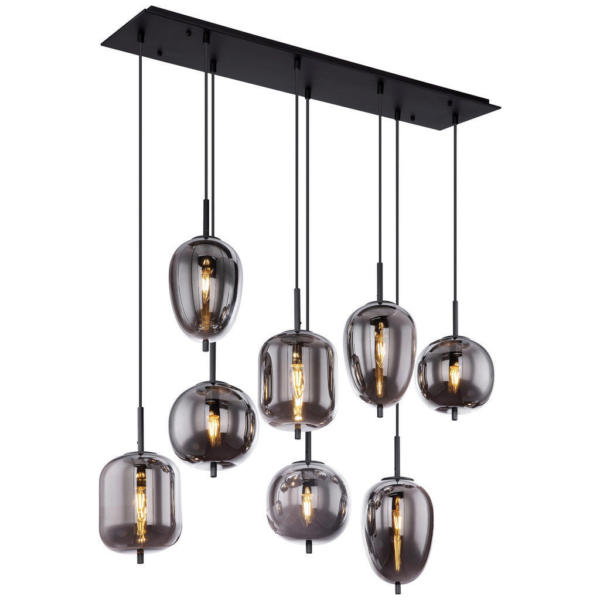 GLOBO Pendelleuchte BLACKY 15345-8