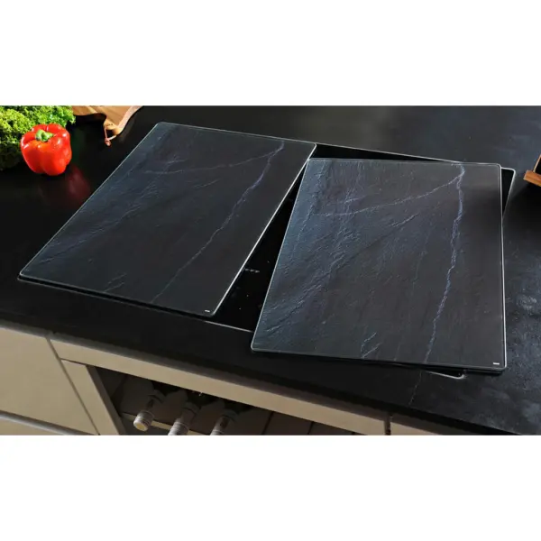 Kesper XL Herdabdeckplatte Schiefer