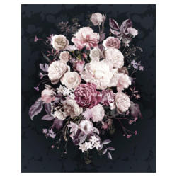 Komar Fototapete Bouquet Noir Blumen B/L: ca. 200x250 cm