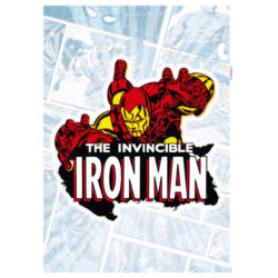 Komar Wandtattoo Iron Man Comic Classic Iron Man Comic Classic B/L: ca. 50x70 cm