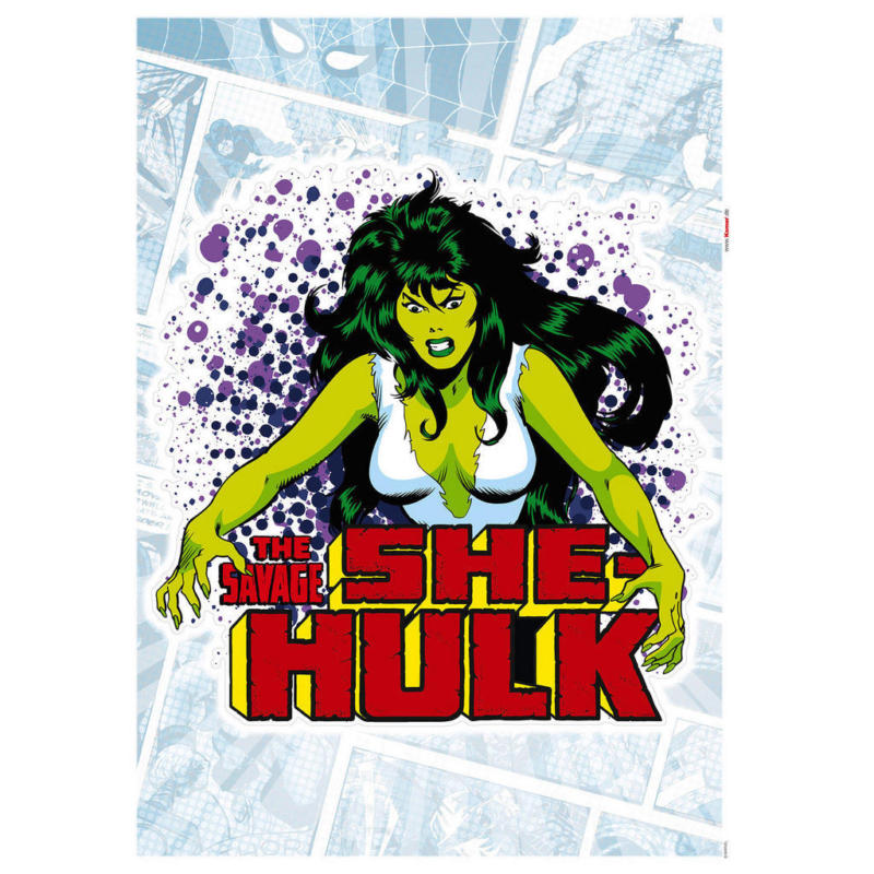 Komar Wandtattoo She-Hulk Comic Classic She-Hulk Comic Classic B/L: ca. 50x70 cm