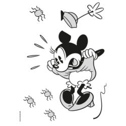 Komar Wandtattoo Minnie Scream Minnie Scream B/L: ca. 50x70 cm