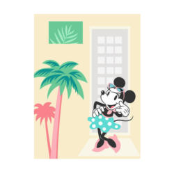 Komar Wandbild Minnie Mouse Palms Disney B/L: ca. 30x40 cm