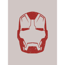 Komar Wandbild Iron Man Helmet MK 43 Disney B/L: ca. 30x40 cm