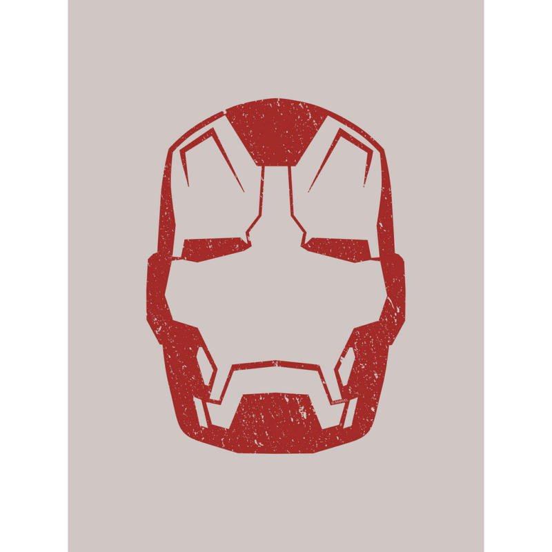 Komar Wandbild Iron Man Helmet MK 43 Disney B/L: ca. 30x40 cm