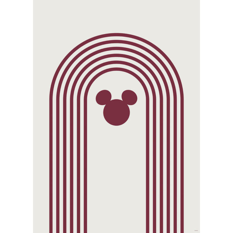 Komar Wandbild Minimal Mickey Disney B/L: ca. 50x70 cm