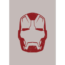 Komar Wandbild Iron Man Helmet MK 43 Disney B/L: ca. 50x70 cm