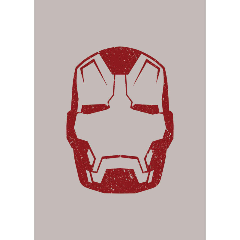 Komar Wandbild Iron Man Helmet MK 43 Disney B/L: ca. 50x70 cm