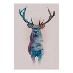 Komar Wandbild Animals Forest Deer