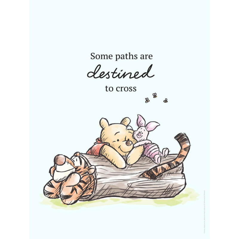 Komar Wandbild Winnie Pooh Path Disney B/L: ca. 30x40 cm