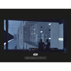 Komar Wandbild Star Wars Classic RMQ Death Star Co