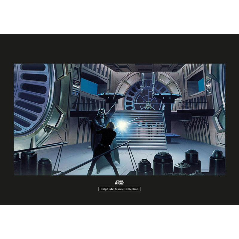 Komar Wandbild Star Wars Classic RMQ Vader Luke Th Star Wars B/L: ca. 70x50 cm