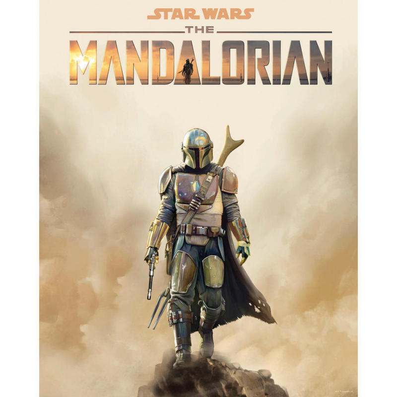 Komar Wandbild Mandalorian Movie Poster