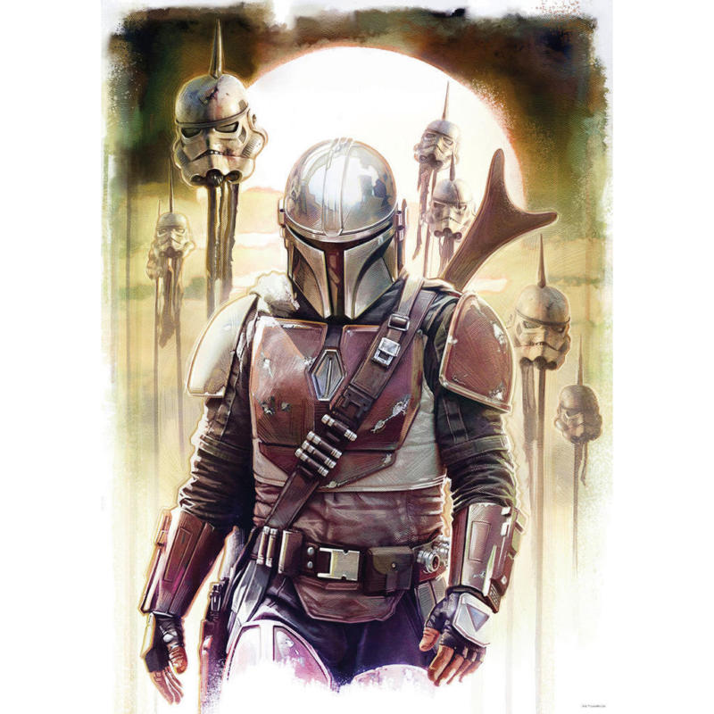 Komar Wandbild Mandalorian Impaler Disney B/L: ca. 50x70 cm