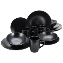 CreaTable Kombiservice Black Matt
