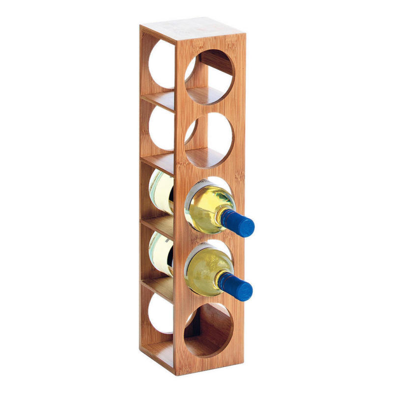 Zeller Weinregal für 5 Flaschen