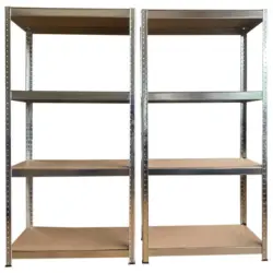 Schwerlaststeckregal 2er-Set