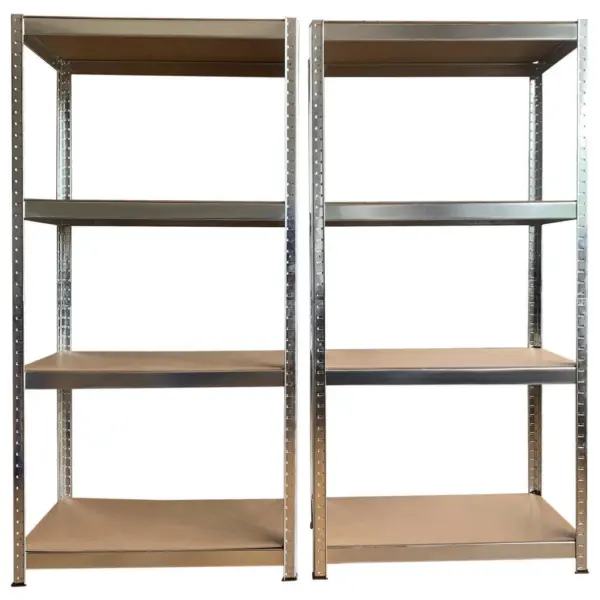 Schwerlaststeckregal 2er-Set