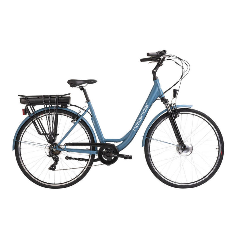 Hollandia E-Cityrad Lido 28'' 28 Zoll Rahmenhöhe 49 cm 7 Gänge blau blau ca. 250 W ca. 36 V ca. 28 Zoll