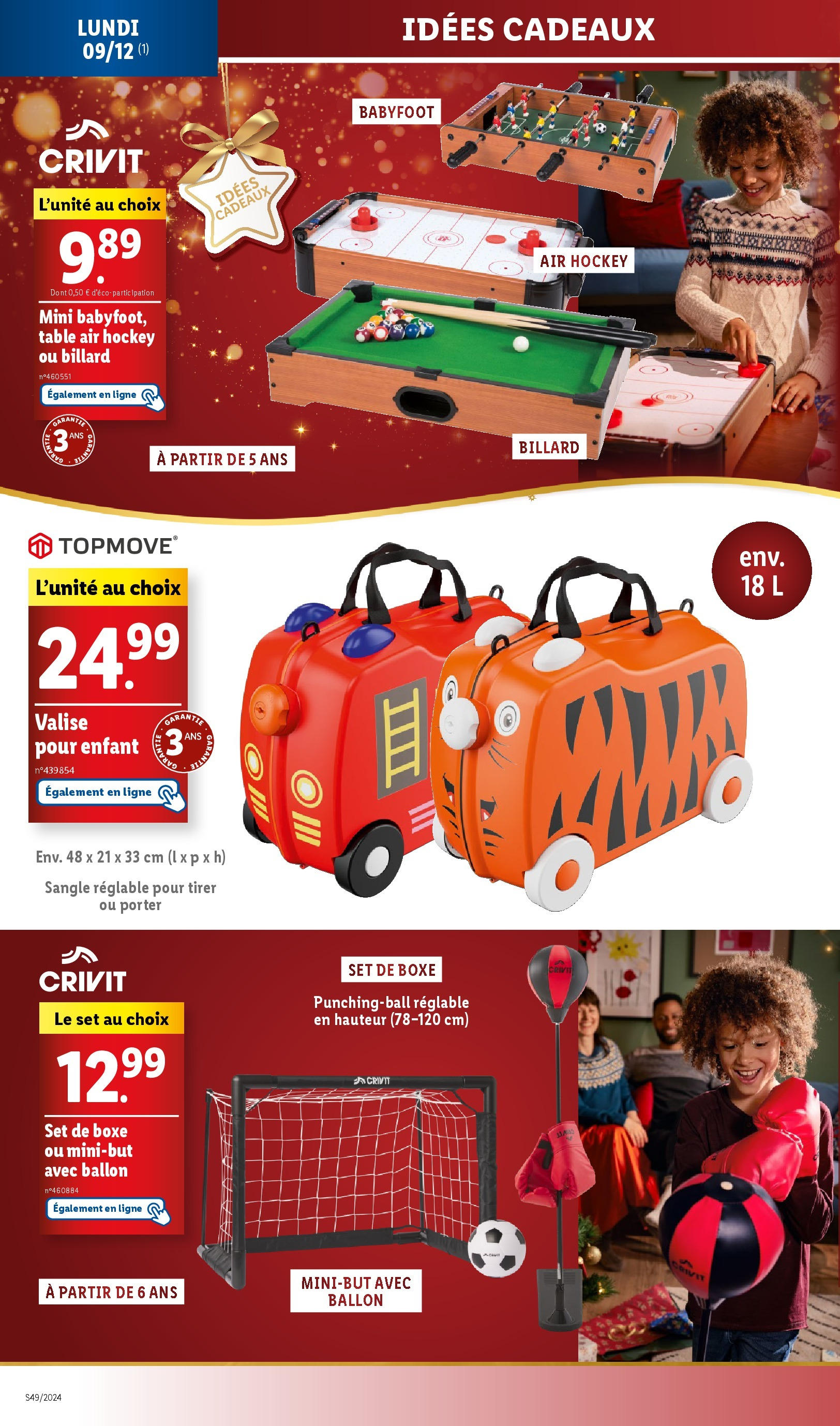 Catalogue LIDL du 03/12/2024 | Promo prospectus en ligne | Page: 78 | Produits: Table, Valise