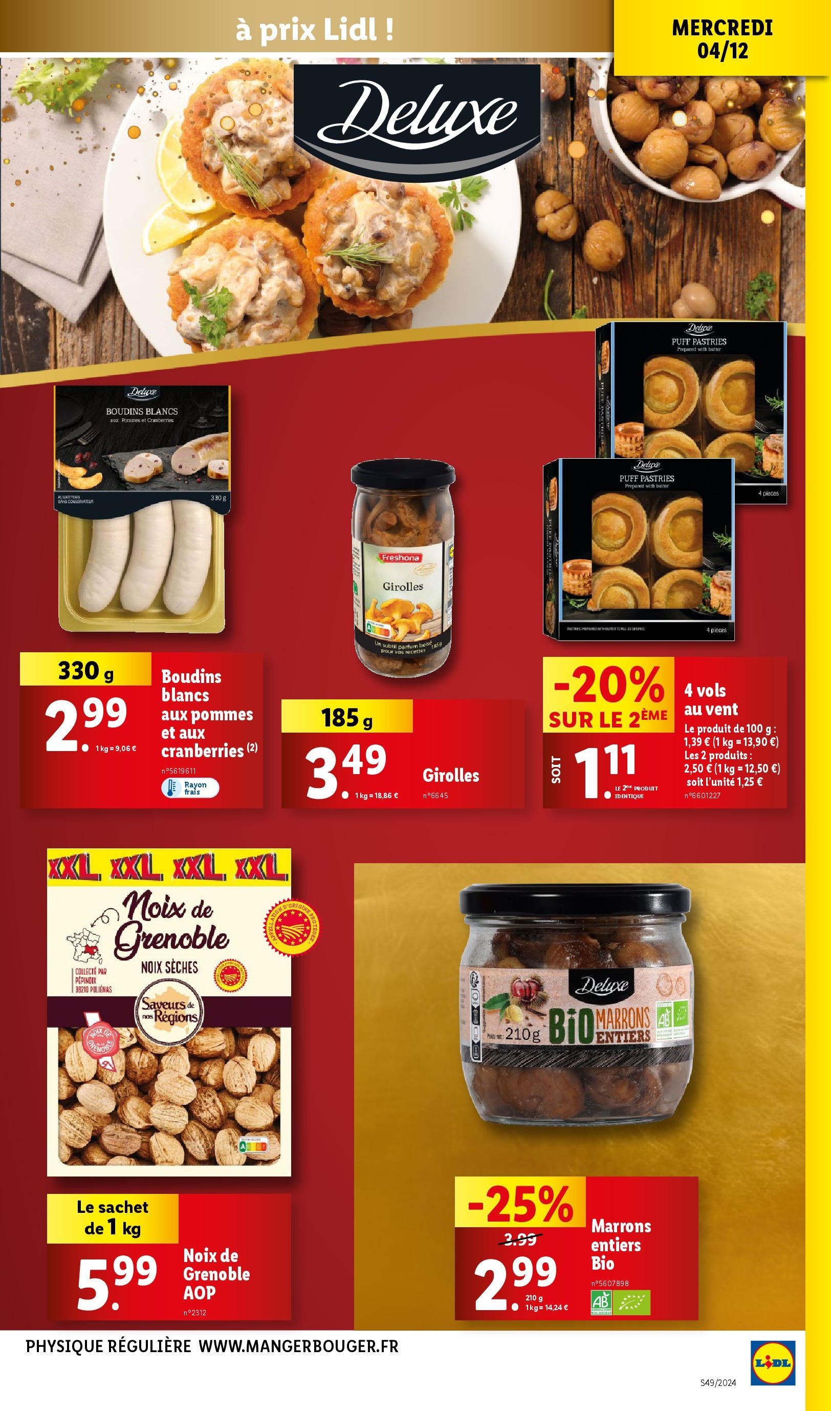 Catalogue LIDL du 03/12/2024 | Promo prospectus en ligne | Page: 25 | Produits: Parfum, Noix seches, Pommes, Noix