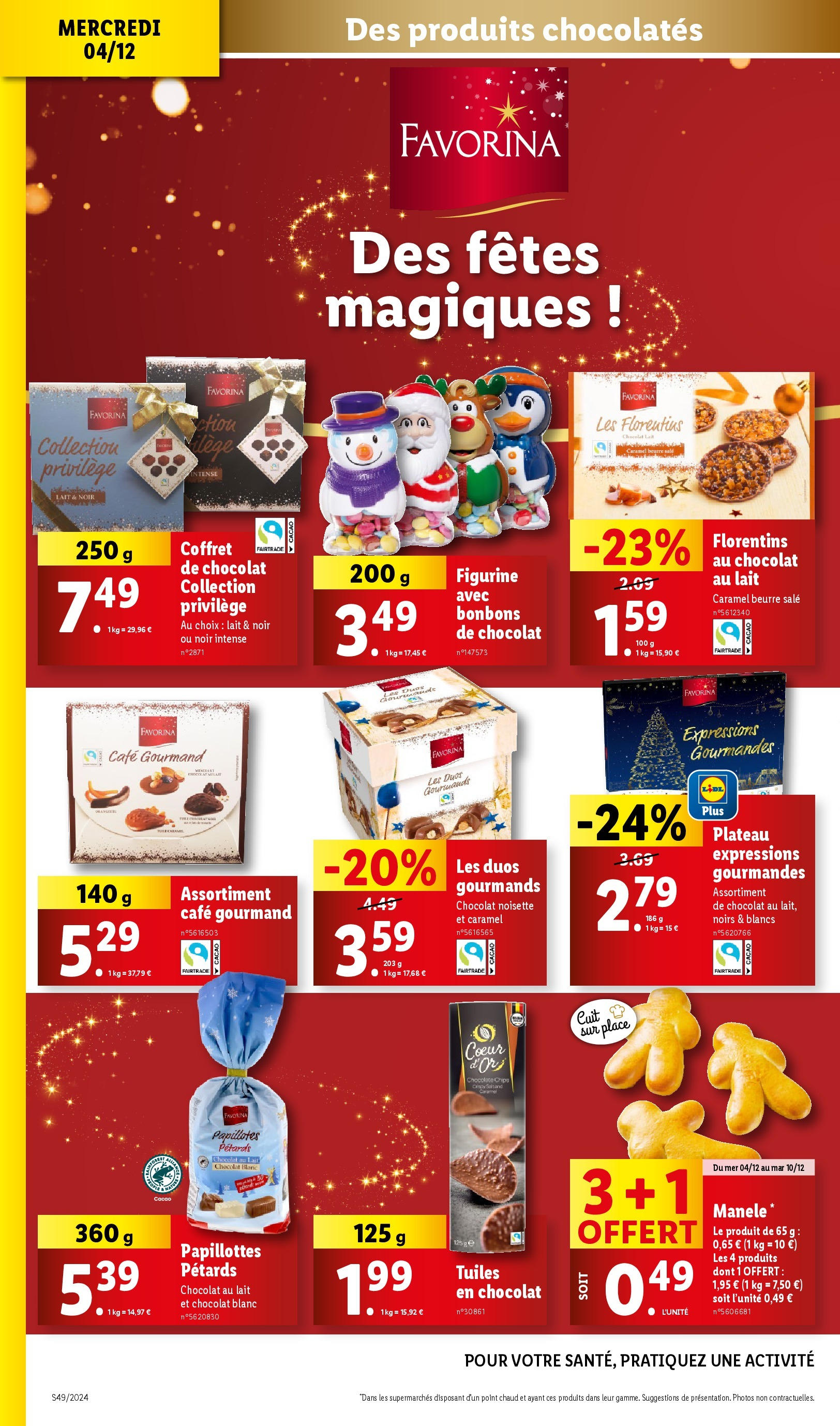 Catalogue LIDL du 03/12/2024 | Promo prospectus en ligne | Page: 32 | Produits: Noisette, Plateau, Lait, Chocolat