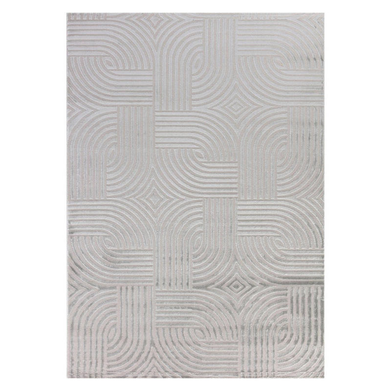 Ayyildiz Teppich SAHARA silber B/L: ca. 120x170 cm