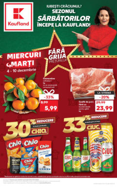 Catalog Kaufland - Timişoara – previzualizare al pliantului de la Kaufland valabil de la 04.12.2024