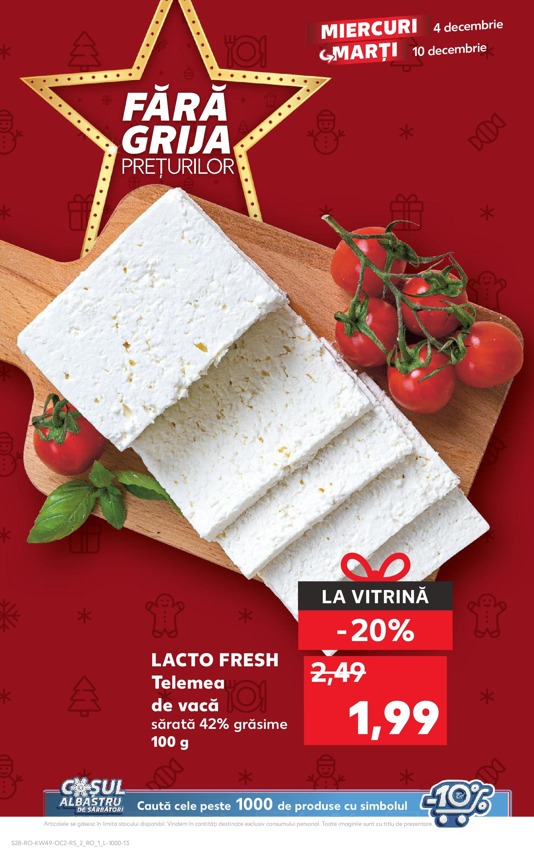 Catalog Kaufland - Sibiu 04.12.2024 - Revista si Oferta | Pagină: 28 | Produse: Vitrină, Pește