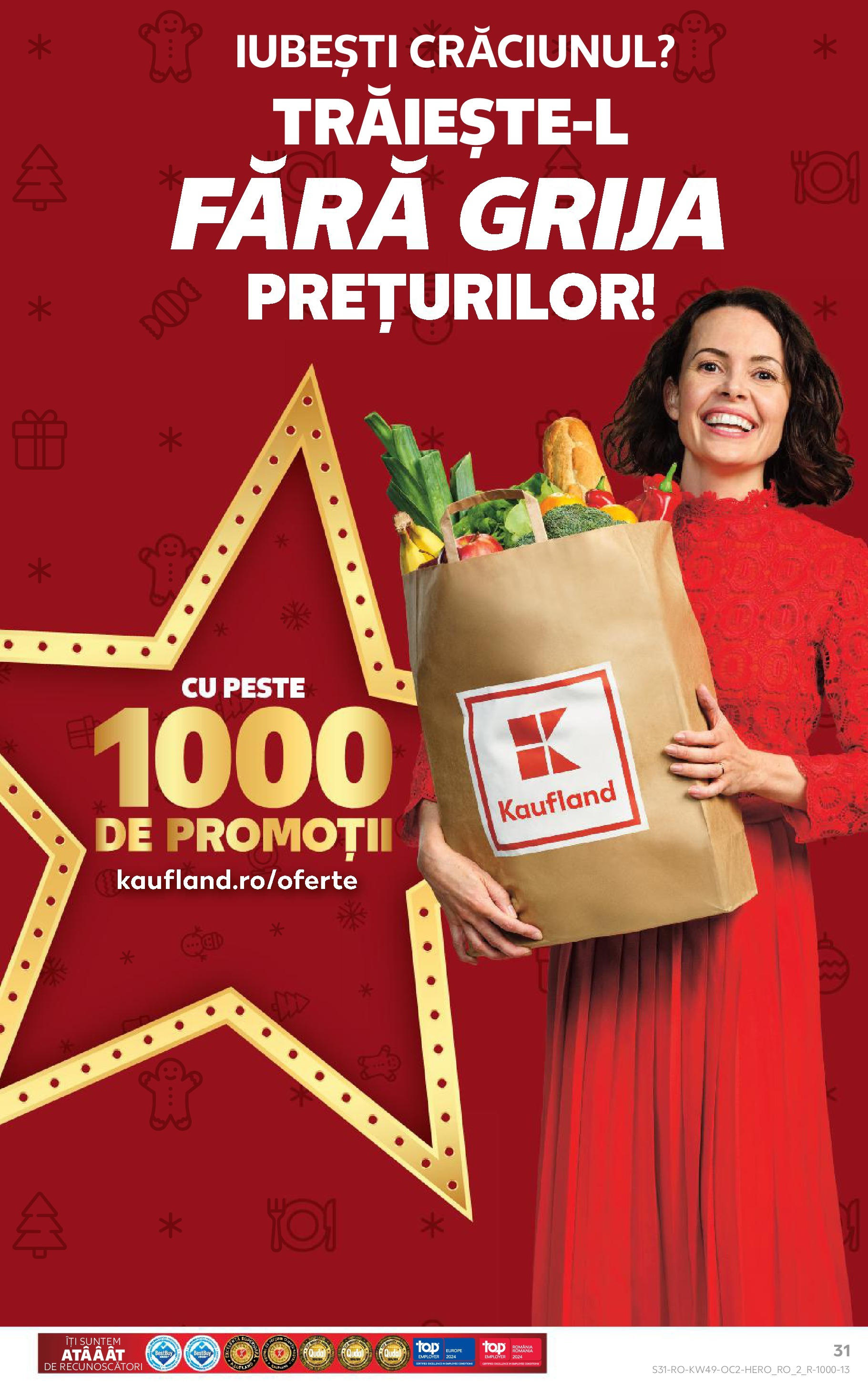 Catalog Kaufland - Sibiu 04.12.2024 - Revista si Oferta | Pagină: 31 | Produse: Pește