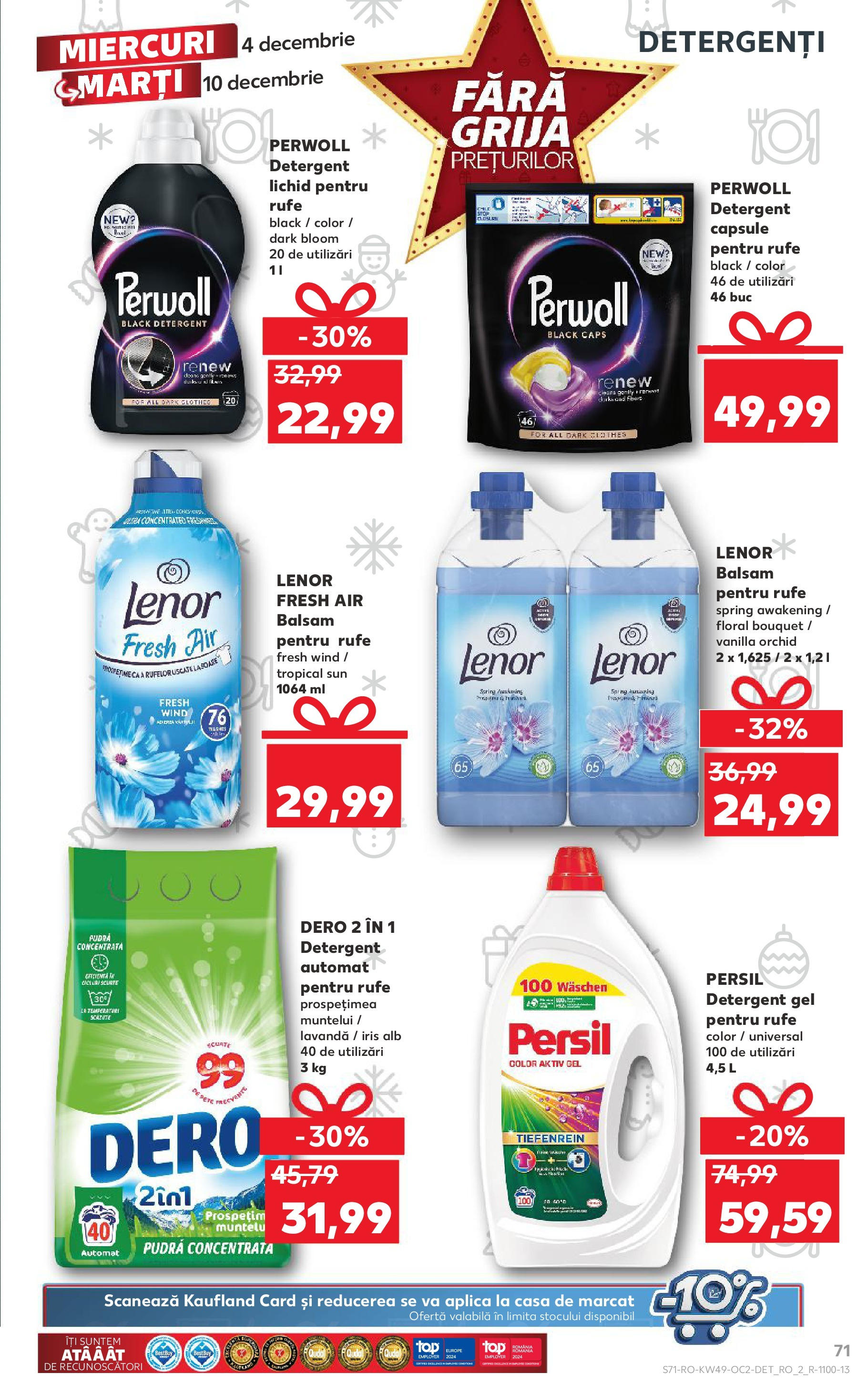 Catalog Kaufland - Satu Mare 04.12.2024 - Revista si Oferta | Pagină: 71