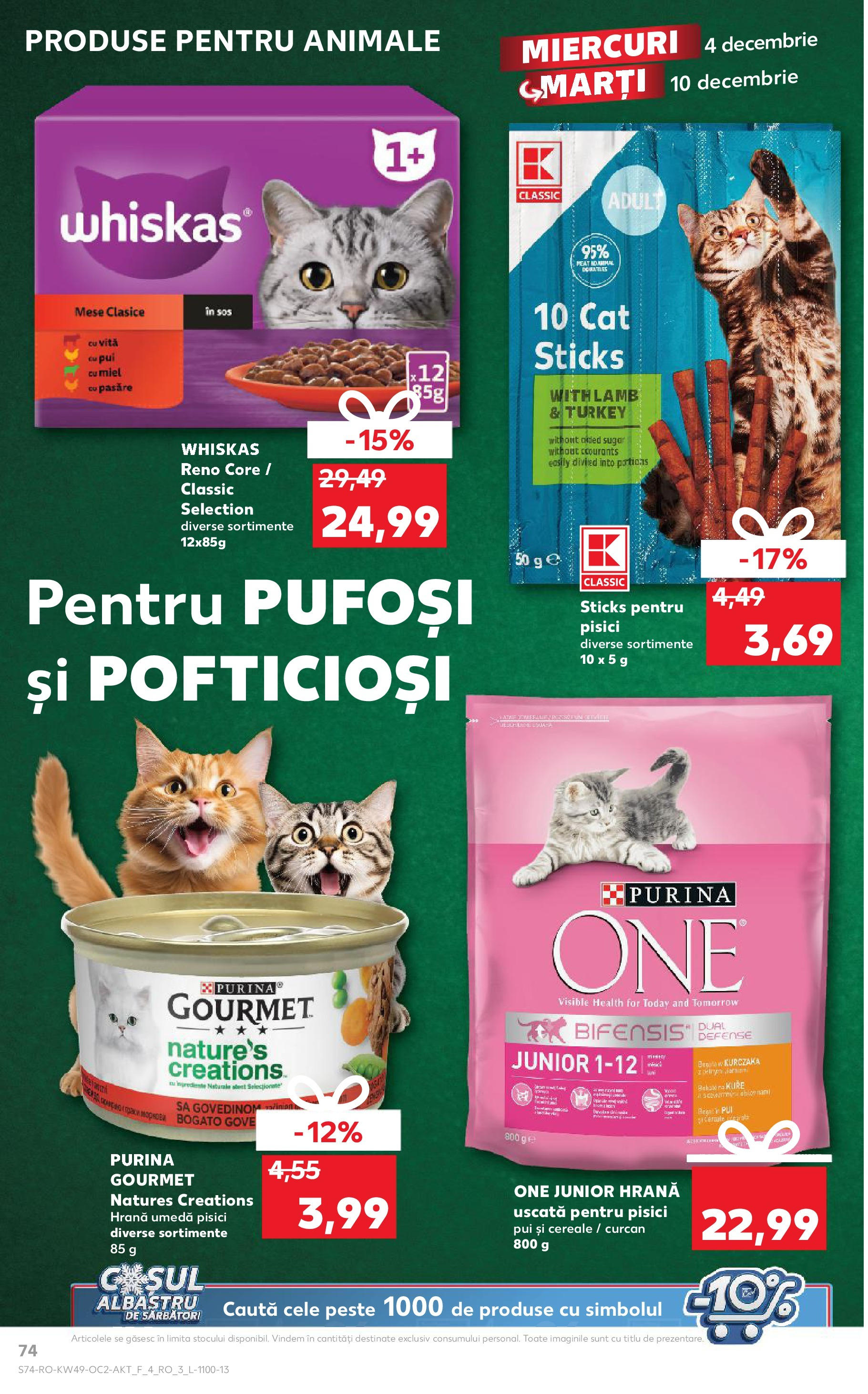 Catalog Kaufland - Satu Mare 04.12.2024 - Revista si Oferta | Pagină: 74