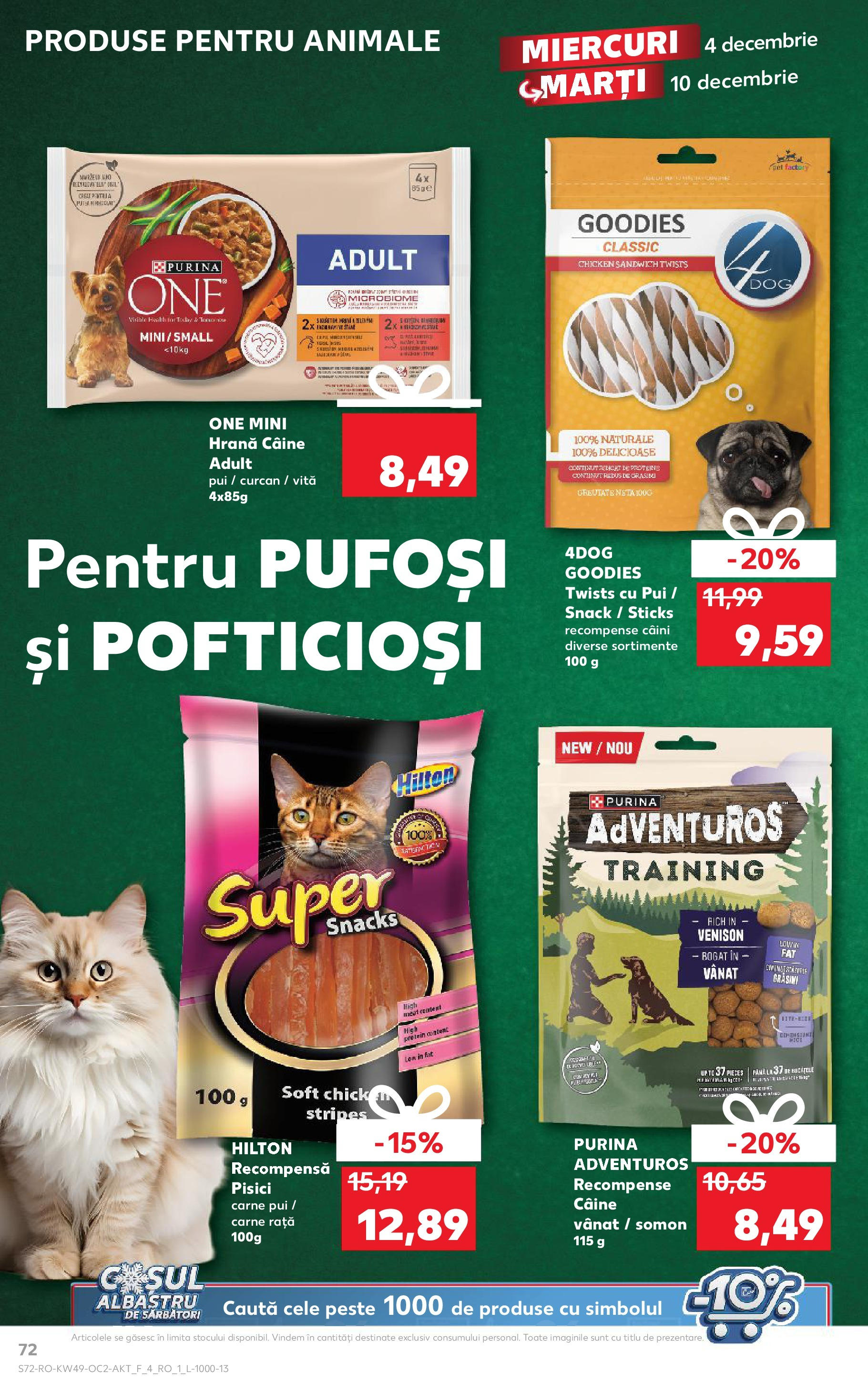 Catalog Kaufland - Sibiu 04.12.2024 - Revista si Oferta | Pagină: 72 | Produse: Rață, Pește