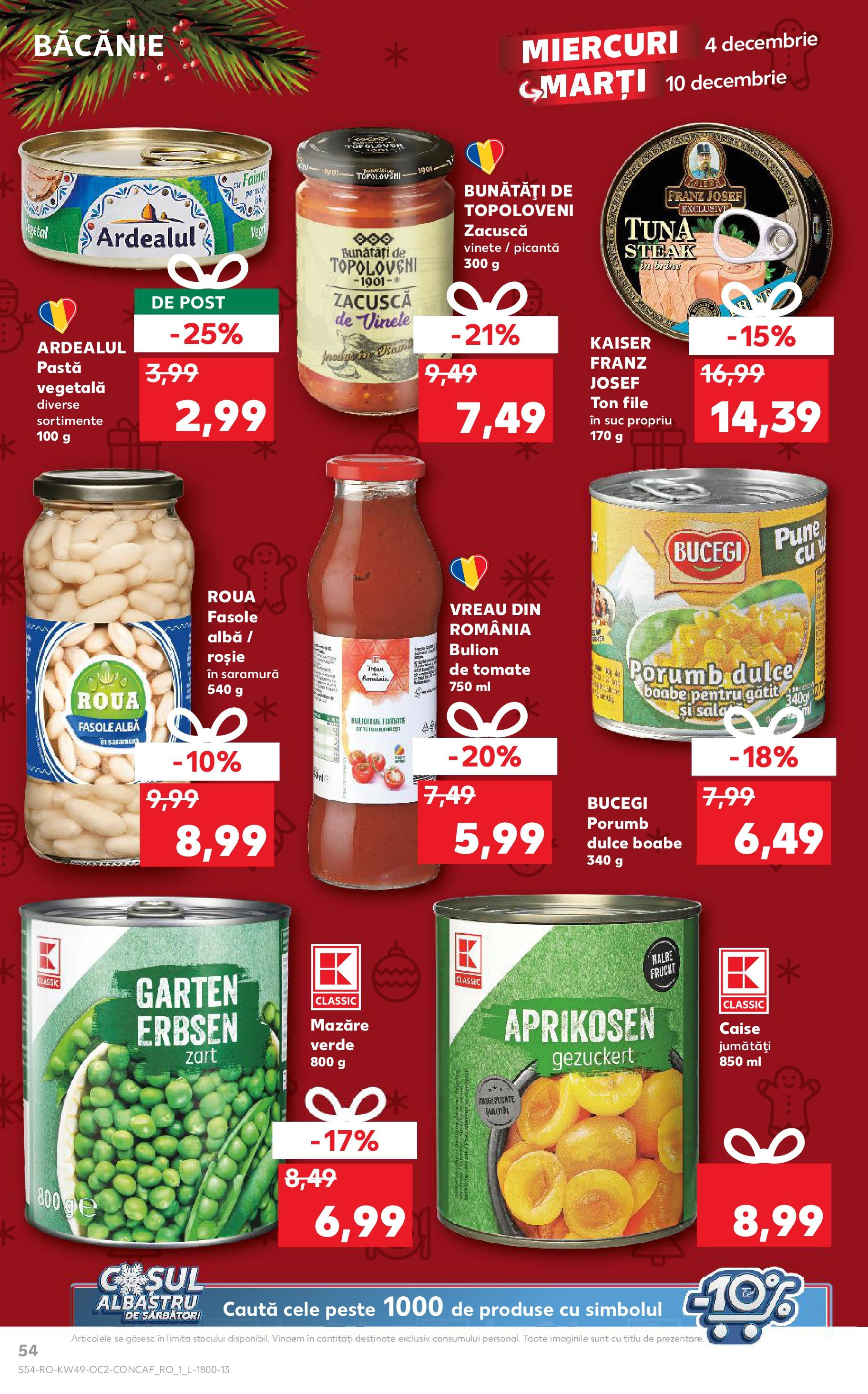 Catalog Kaufland - Satu Mare 04.12.2024 - Revista si Oferta | Pagină: 54