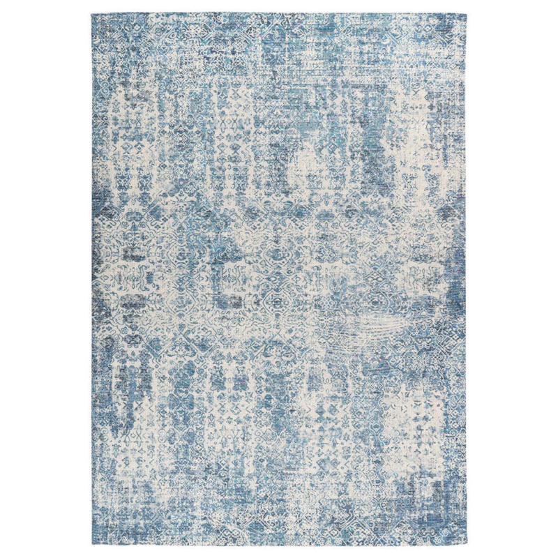 360Living Teppich Percy blau B/L: ca. 80x150 cm