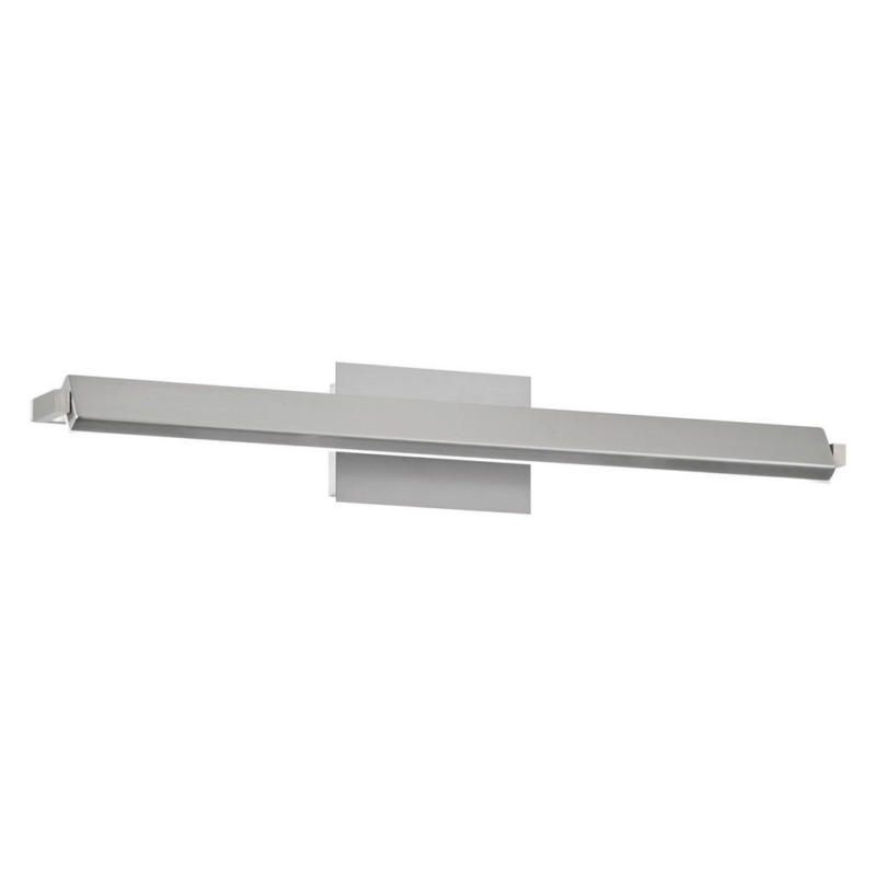 Fischer & Honsel LED-Wandleuchte 30055 weiß nickel matt Acryl Metall B/H/T: ca. 60x10x11 cm 1 Brennstellen