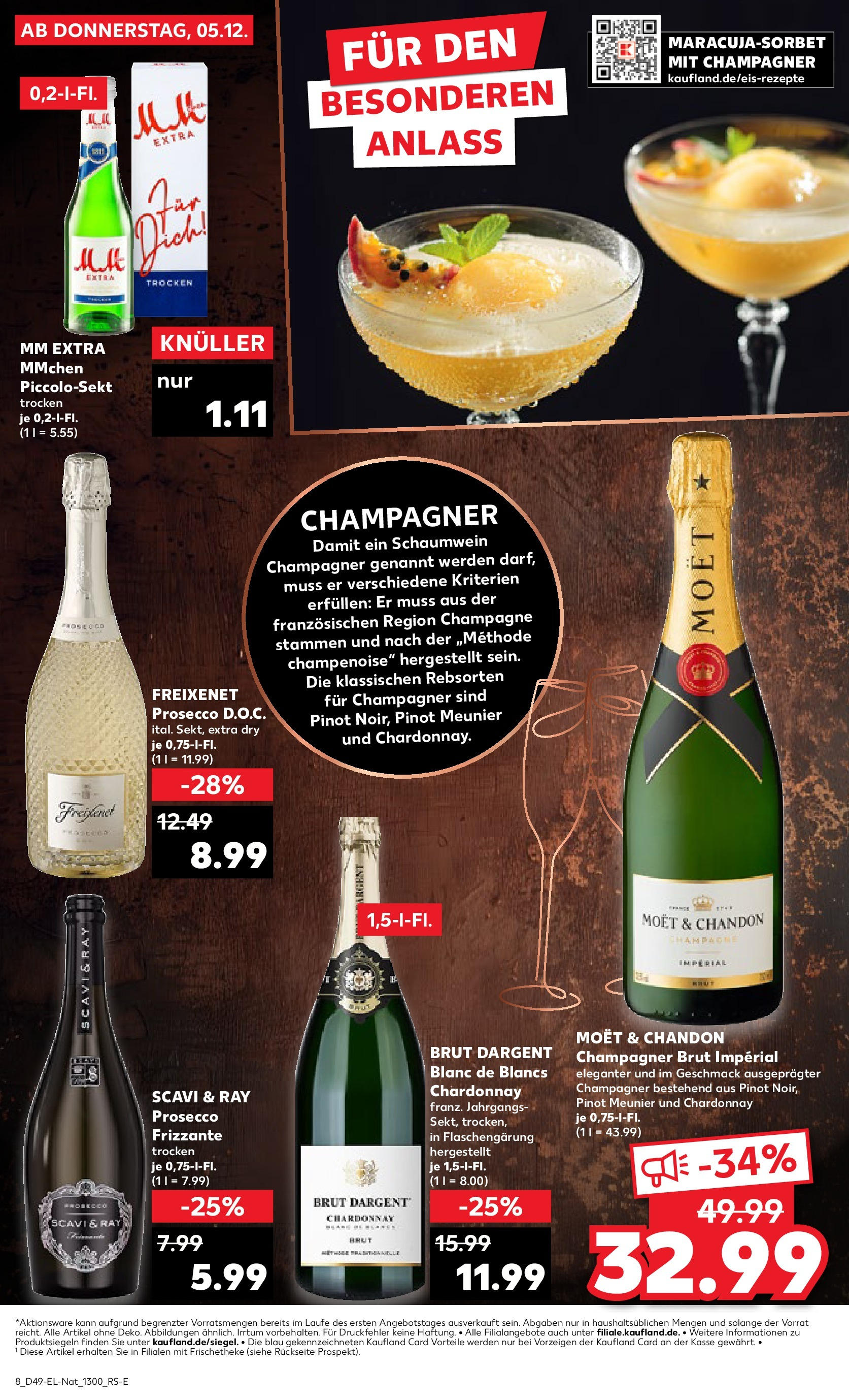 Kaufland - Cloppenburg, Soestenstraße 11  (ab 05.12.2024) » Angebote Online zum Blättern | Seite: 64 | Produkte: Freixenet, Prosecco, Brut dargent