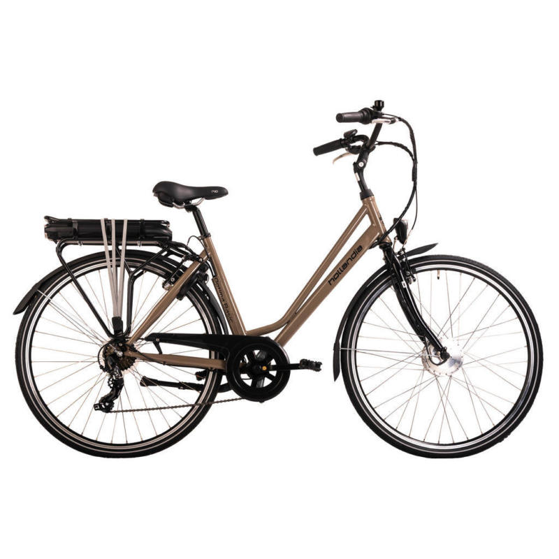 Hollandia City E-Bike Optima Basic KS199E 28 Zoll Rahmenhöhe 50 cm 7 Gänge bronze bronze ca. 250 W ca. 36 V ca. 28 Zoll