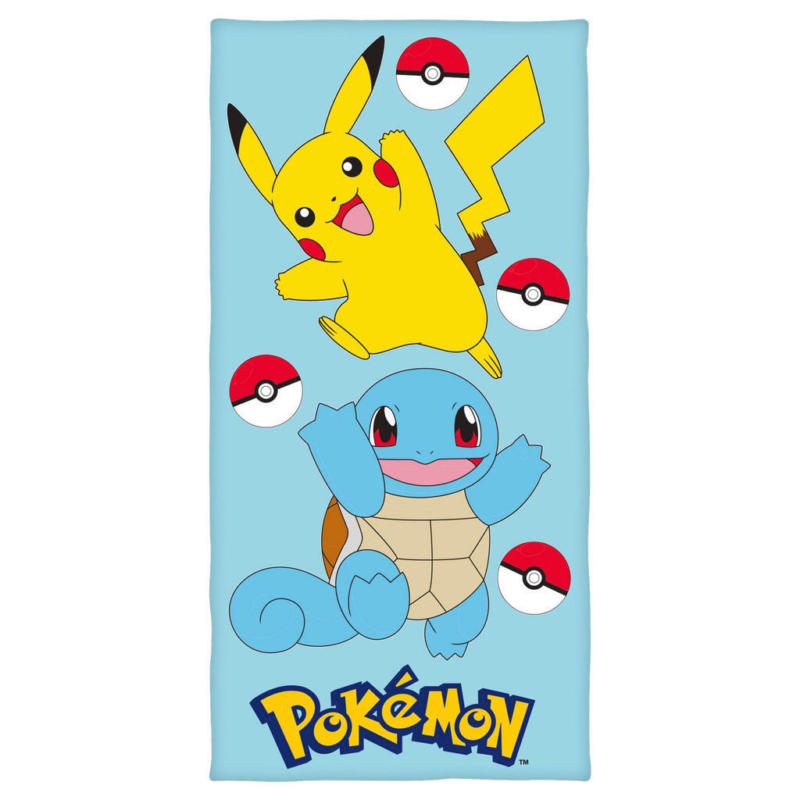 Badetuch Pokémon Multi Baumwolle B/L: ca. 75x150 cm