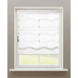 Doppelrollo mit Blende Welle