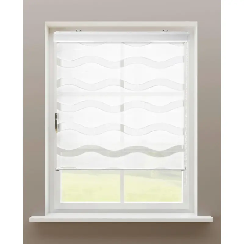 Doppelrollo mit Blende Welle