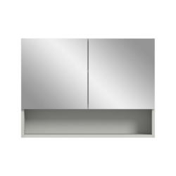 Spiegelschrank Copa hellgrau B/H/T: ca. 74x55x17 cm