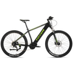 TOTEM Mountain E-Bike Hardtail Maurice Pro 325E 29 Zoll Rahmenhöhe 48 cm 9 Gänge schwarz schwarz ca. 250 W ca. 36 V ca. 29 Zoll