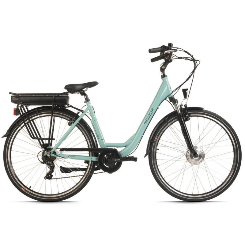 Hollandia City E-Bike Lido 335E 28 Zoll Rahmenhöhe 49 cm 9 Gänge türkis türkis ca. 250 W ca. 36 V ca. 28 Zoll