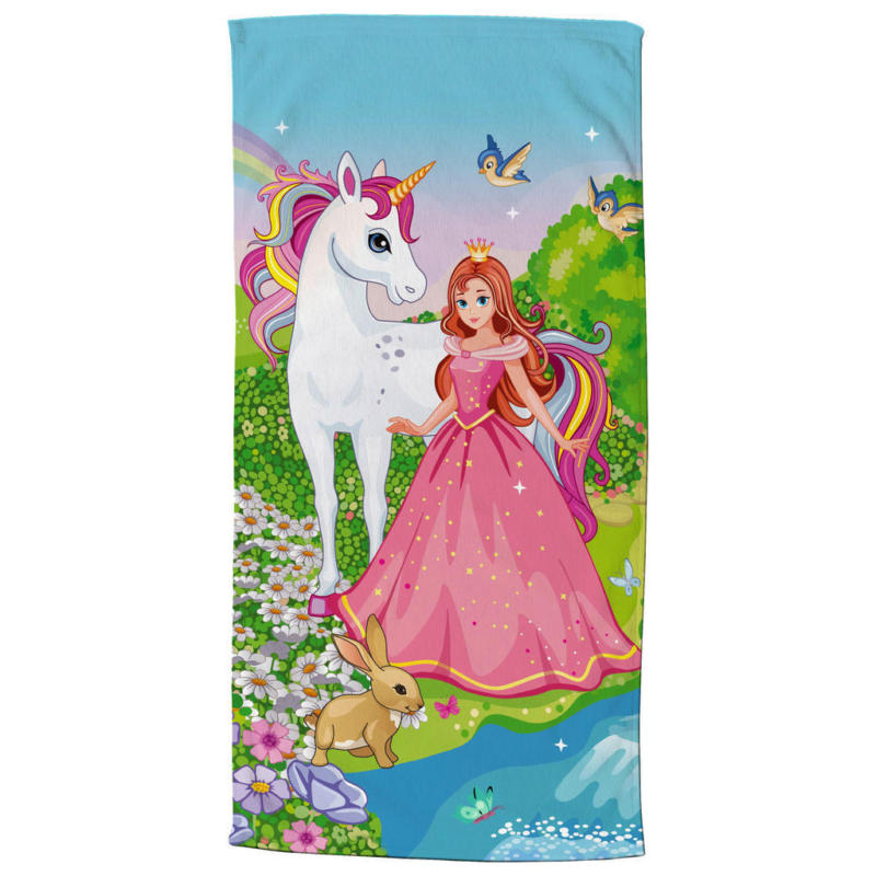 Strandtuch Fairytale Multi Polyester B/L: ca. 75x150 cm