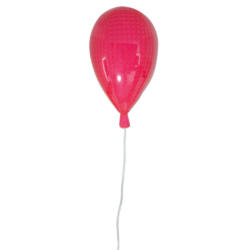 Näve Leuchten LED-Dekoballon pink Kunststoff B/H/T/D: ca. 35x50x35x35 cm