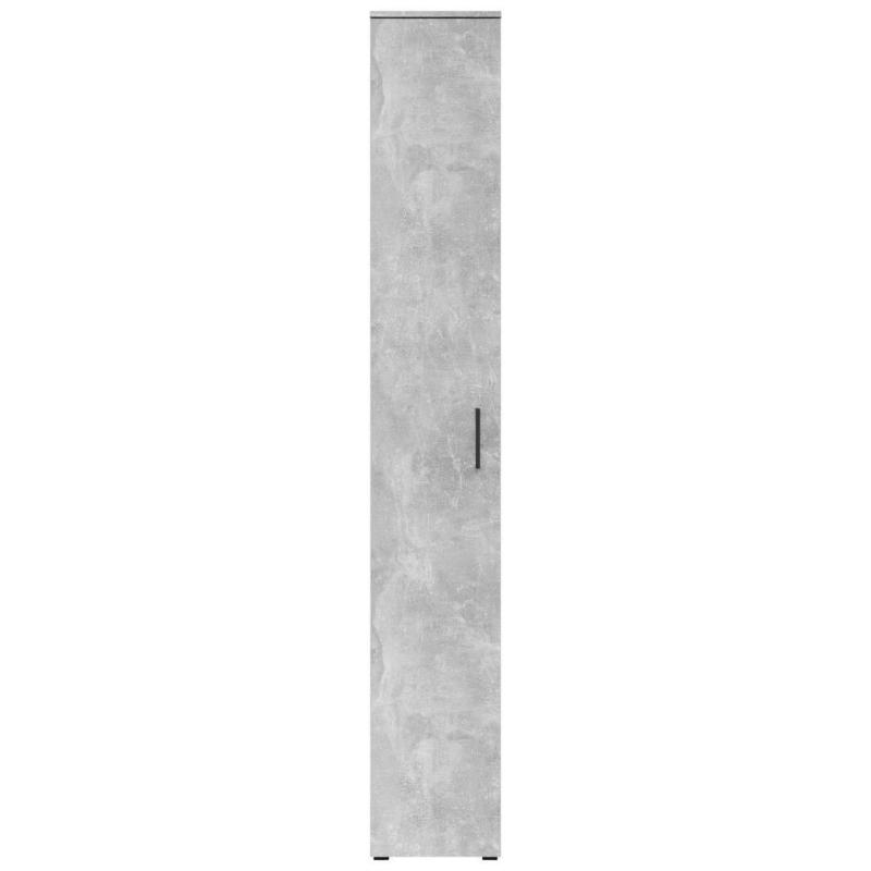 Schrank Multi-Stauraum Typ 8 Beton Optik B/H/T: ca. 30x195x40 cm