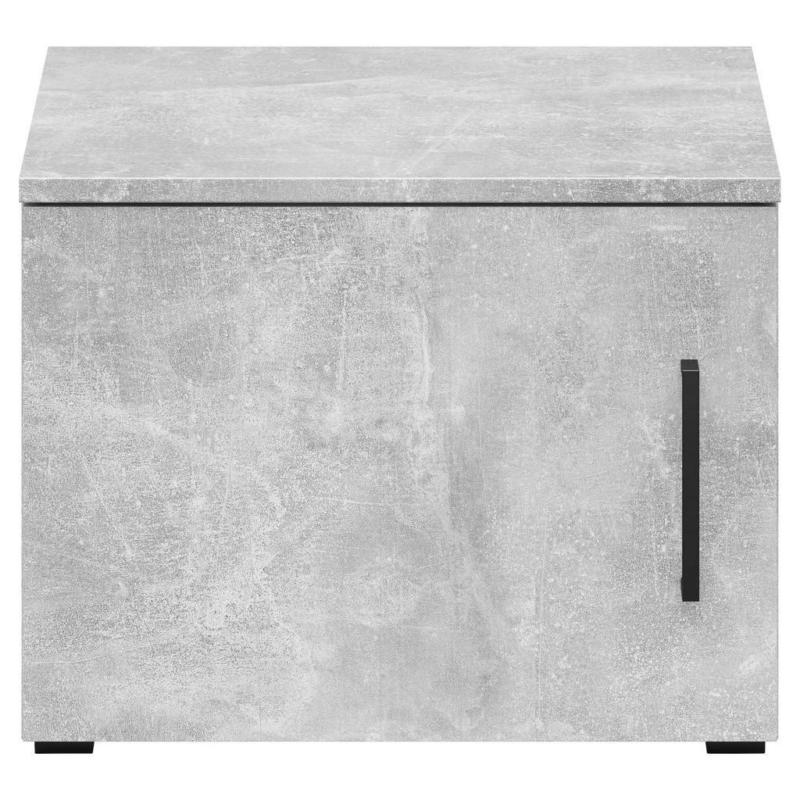 Aufsatz Multi-Stauraum Typ 10 Beton Optik B/H/T: ca. 45x35x40 cm