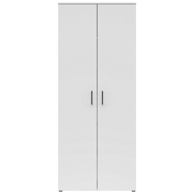 Schrank Multi-Stauraum Typ 37 weiß B/H/T: ca. 80x195x40 cm